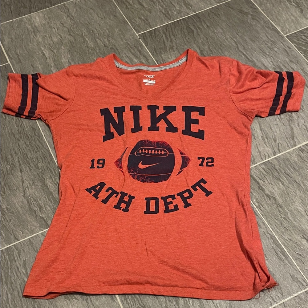 Nike Red Athletic Graphic Tee